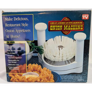 Great American Steakhouse Onion Machine Blooming Onion Maker Complete + Manual